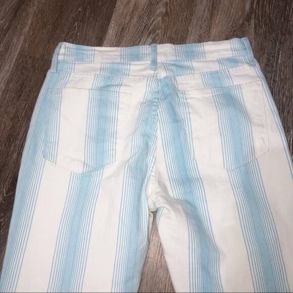FRAME Le High Skinny Crop Ombré Stripe 28 NWT - Picture 8 of 12